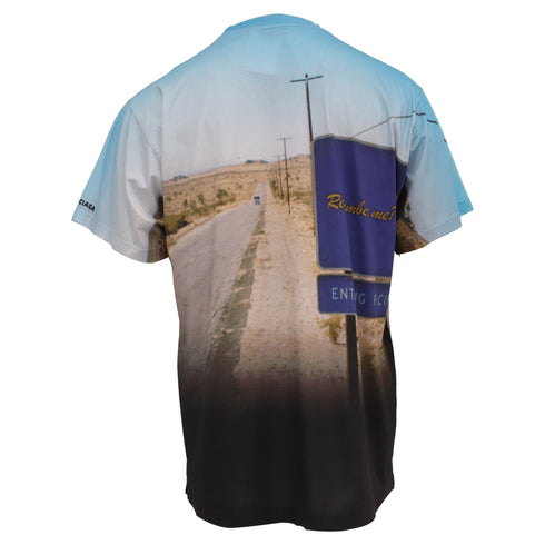 Men's Balenciaga "Remember Me?" Oversized T-Shirt in Multicolor Cotton