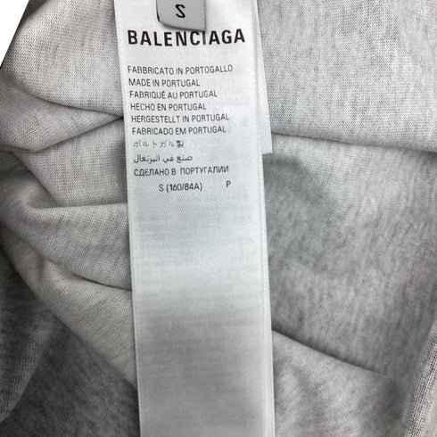 Men's Balenciaga "Remember Me?" Oversized T-Shirt in Multicolor Cotton