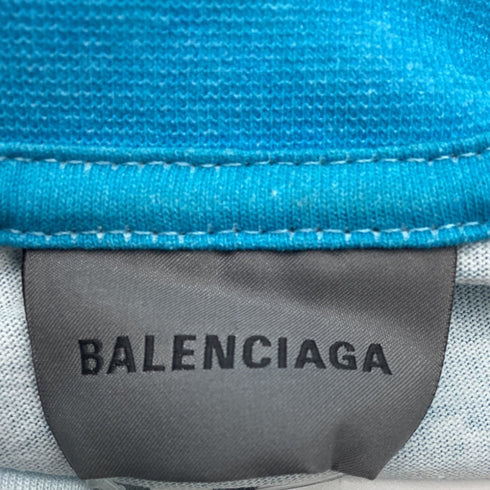 Men's Balenciaga "Remember Me?" Oversized T-Shirt in Multicolor Cotton