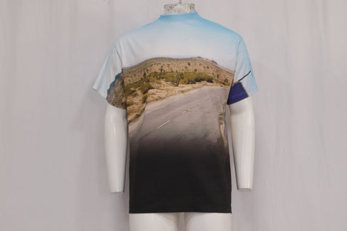 Men's Balenciaga "Remember Me?" Oversized T-Shirt in Multicolor Cotton