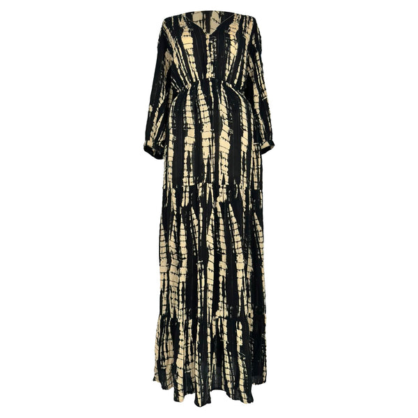 Women's Ba&sh Kezia Maxi Dress in Multicolor Viscose