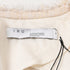 Women's Iro Frayed Tweed Open Blazer in Cream Cotton