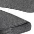 Women's Comme Des Garçons Cut-Out Sweater in Grey Acrylic