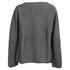 Women's Comme Des Garçons Cut-Out Sweater in Grey Acrylic