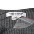 Women's Comme Des Garçons Cut-Out Sweater in Grey Acrylic