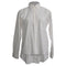 Women's Black Comme Des Garçons Layered Shirt in White Cotton