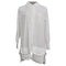 Women's Comme Des Garçons Multi-Pocket Shirt in White Polyester