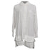 Women's Comme Des Garçons Multi-Pocket Shirt in White Polyester