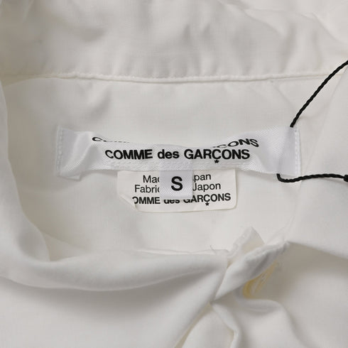 Women's Comme Des Garçons Multi-Pocket Shirt in White Polyester