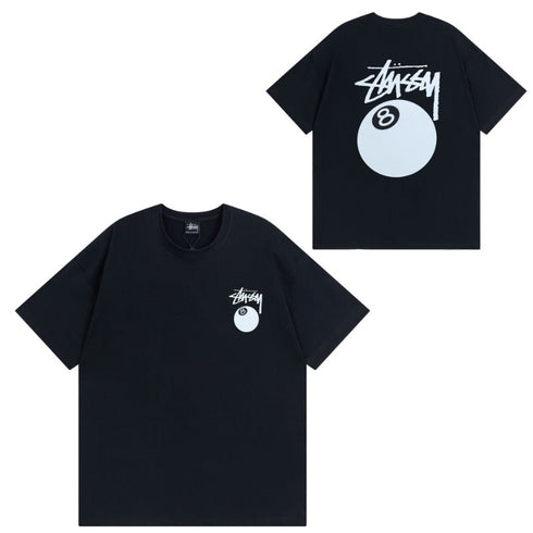 Stussy T-Shirts Casual Versatile Loose T-Shirts Couple