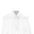 Men's Brunello Cucinelli Longsleeve Dress Shirt in White Cotton