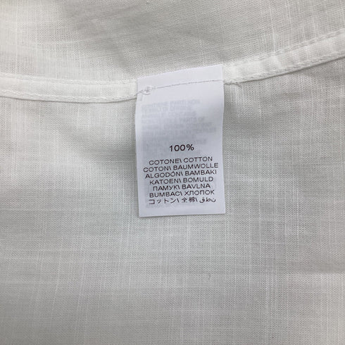 Men's Brunello Cucinelli Longsleeve Dress Shirt in White Cotton