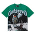 Godspeed T-shirts Astronaut Moon Landing Print Cotton Casual Short Sleeve Men and Women
