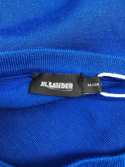 Men's Jil Sander Sweater in Blue Wool