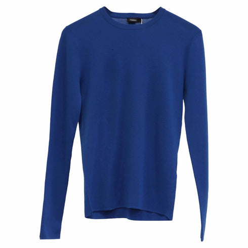 Men's Jil Sander Sweater in Blue Wool