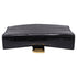 Hourglass Chain Wallet Crocodile Embossed Leather