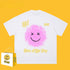 Drew T-shirts Short-Sleeved Clothes T-shirt Anime Smiley