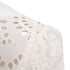 Women's Zimmermann Tiered Embroidered Broderie Anglaise Mini Wrap Dress in White Ramie