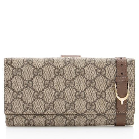 Ophidia Continental Wallet GG Coated Canvas