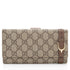 Ophidia Continental Wallet GG Coated Canvas