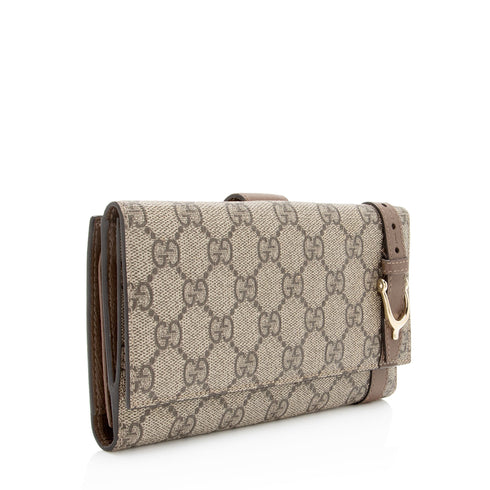 Ophidia Continental Wallet GG Coated Canvas