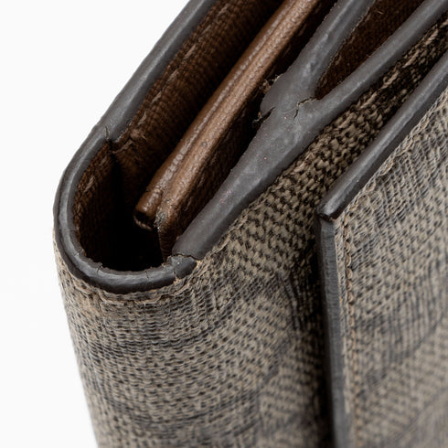 Ophidia Continental Wallet GG Coated Canvas