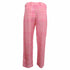 Women's Victoria Beckham Plaid Trousers in Pink Viscose