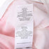 Women's Victoria Beckham Plaid Trousers in Pink Viscose