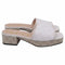 Women's Gucci GG Supreme Monogram Malaga Platform Mules in White Canvas
