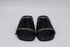 Women's Burberry Decorative-Zip Flat Sandals in Black Leather