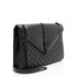 Classic Monogram Envelope Satchel Mixed Matelasse Leather Large