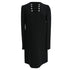 Women's Miu Miu Longsleeve Mini Dress in Black Triacetate