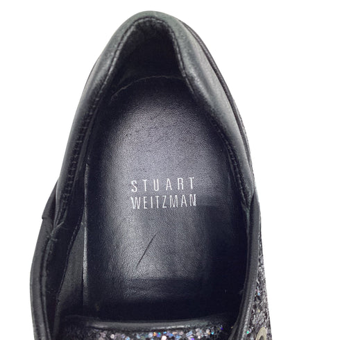 Women's Stuart Weitzman Low-Top Sneakers in Multicolor Glitter