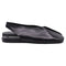 Women's Jil Sander Square-Toe Slingback Flats in Black Leather