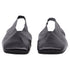 Women's Jil Sander Square-Toe Slingback Flats in Black Leather