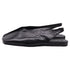Women's Jil Sander Square-Toe Slingback Flats in Black Leather