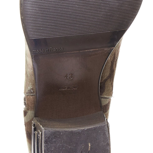 Men's Giuseppe Zanotti Ponyhair Metal Boots