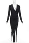 Women's Alexandre Vauthier Crystal Wrap Dress