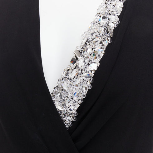Women's Alexandre Vauthier Crystal Wrap Dress
