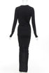 Women's Alexandre Vauthier Crystal Wrap Dress