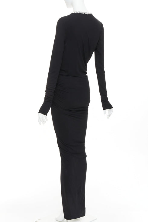 Women's Alexandre Vauthier Crystal Wrap Dress