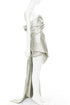 Women's Alexandre Vauthier Lame Drape Gown