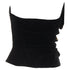 Women's Alexandre Vauthier Crystal Ruffle Top
