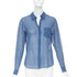 Women's Jil Sander Cotton Sheer Patch Pocket Shirt
