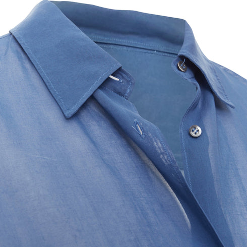 Women's Jil Sander Cotton Sheer Patch Pocket Shirt