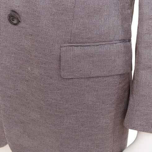Men's Giorgio Armani Silk Curved Lapels Blazer