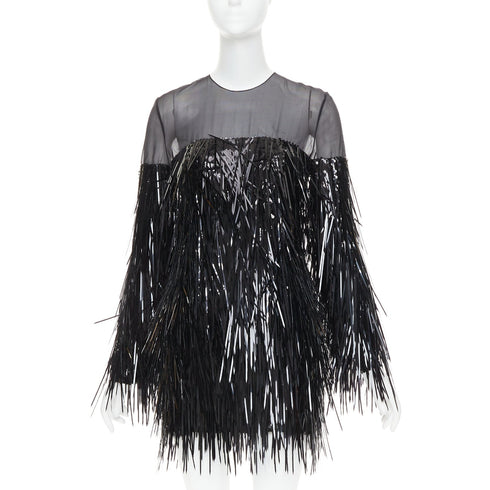 Women's Alexandre Vauthier Sequin Sheer Dress