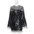 Women's Alexandre Vauthier Sequin Sheer Dress