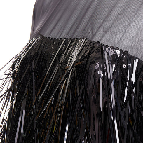 Women's Alexandre Vauthier Sequin Sheer Dress