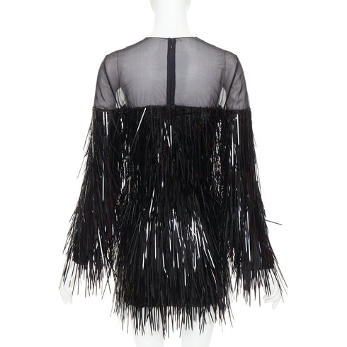 Women's Alexandre Vauthier Sequin Sheer Dress